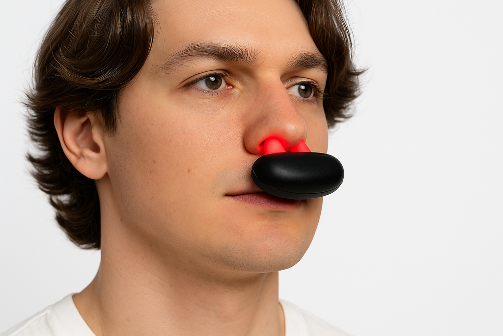 Nasal Red Light Therapy Device